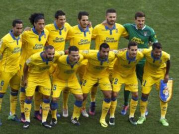  Once inicial de Las Palmas 