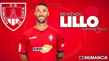 Lillo ficha por el Numancia para las próximas dos temporadas