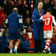 "Es improbable que Alexis esté listo para jugar ante el City"