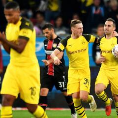 Alcácer lidera la remontada del Dortmund ante el Leverkusen