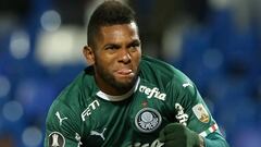 Miguel &Aacute;ngel Borja anot&oacute; en el juego de ida de Copa Libertadores ente Palmeiras y Godoy Cruz