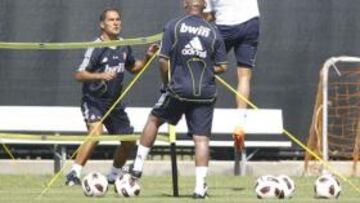 Di María se incorpora a la concentración en Los Ángeles