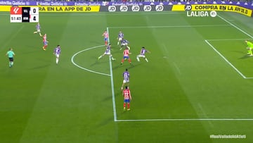 ¡Oh là là! El exquisito gesto técnico de Griezmann por el que todo Zorrilla se levantó a aplaudir