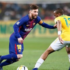 Messi viajó a Sudáfrica a petición de sus compañeros