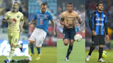 Darío Benedetto, Matías Vuoso, Fidel Martínez y Sinha son cuatro de los 60 jugadores naturalizados registrados para el Clausura 2016.