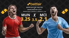 Manchester United vs. Manchester City: horario, dónde ver, pronósticos y clasificación