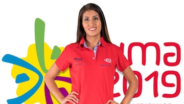 La marchadora peruana Kimberly García