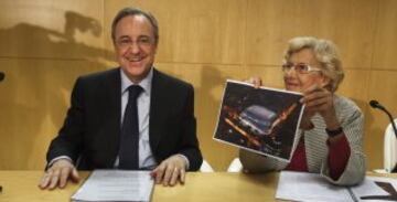 Agreement reached between Real Madrid and the town hall to modernise the Bernabéu stadium.