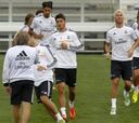 Las imágenes del entrenamiento del Real Madrid