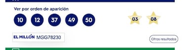 Euromillones: comprobar los resultados del sorteo de hoy, viernes 26 de marzo