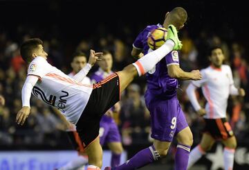 Cancelo y Benzema.