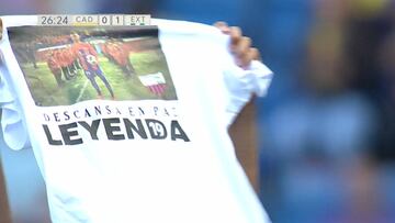 Reyes estuvo presente en el tanto del Extremadura: "LEYENDA"