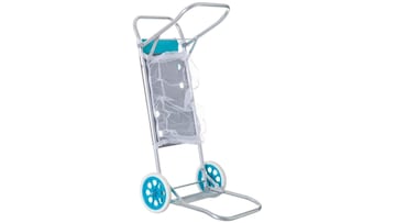 Carrito portasillas plegable de playa de LOLAhome en Amazon