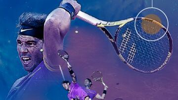 El gr¨¢fico de Nadal, los secretos de su raqueta y Roland Garros