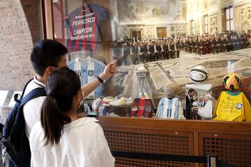 Pasión por el fútbol en la Ciudad del Vaticano