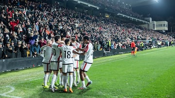 18/12/25 PARTIDO CONFERNCE LEAGUE
RAYO VALLECANO - DRITA
GOL 2-0 GUMBAU ALEGRIA