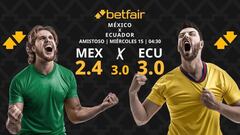 México vs. Ecuador: horario, dónde ver, estadísticas y pronósticos