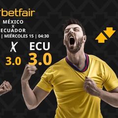 México vs. Ecuador: horario, dónde ver, estadísticas y pronósticos