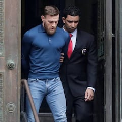 Las imágenes de la detención de McGregor
