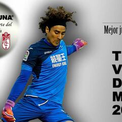 Memo Ochoa es votado como el mejor jugador del Granada en la temporada