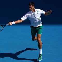 Djokovic pasa por 50ª vez a los octavos de un Grand Slam