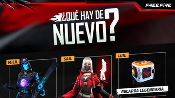 agenda semanal free fire mayo 2023