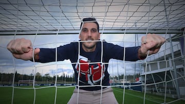 Sergio Herrera, portero de Osasuna