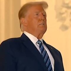 Trump still suffering: short of breath