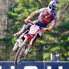 Jorge Prado, séptimo en Kegums en la reanudación de MXGP
