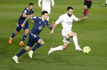 Dani Carvajal y Santi Mina.