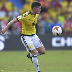 James, en Colombia para cumplir sueño de Rusia 2018