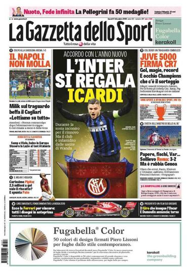 Acuerdo entre Icardi y el Inter para celebrar A?o Nuevo