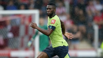 Jefferson Lerma durante un partido de pretemporada del Bournemouth.