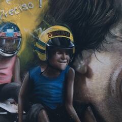 Los emotivos homenajes a Ayrton Senna en el GP de Brasil