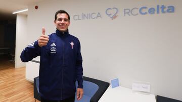 Augusto Solari, en la Cl&iacute;nica Celta.