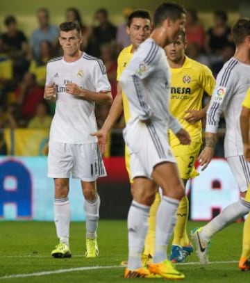 Villarreal - Real Madrid. Gareth Bale en su primer partido con los blancos.