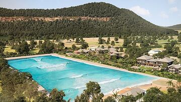 Wisemans Surf Lodge, en el Wisemans Ferry Retreat and Golf Club en Hawkesbury River (Sídney, Australia).