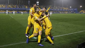 Jugadores de Alcorcón.