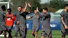 Messi asiste, Neymar marca y la conexión empieza a funcionar: vean el espectáculo entrenando