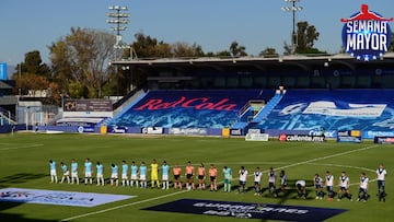 El Estadio Miguel Alem&aacute;n previo a un partido del Celaya