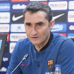 Valverde: "Ha sido un honor haber disfrutado de Iniesta"