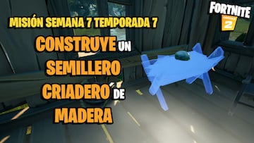 ¿Dónde construir un semillero criadero de madera en Fortnite?
