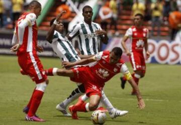 Nacional se acerca a los cuartos de final luego de su victoria 2-0 frente a A Santa Fe