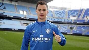 Juanpi, jugador del Málaga