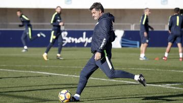 14/12/17 ENTRENAMIENTO DEL MALAGA 
 MICHEL