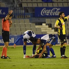 Pablo Íñiguez, hospitalizado tras darse un golpe en la cabeza