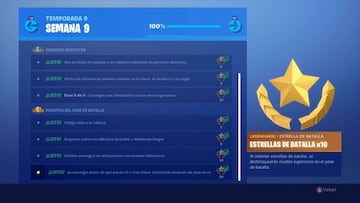 Fortnite Battle Royale: desaf&iacute;os de la Semana 9 de la Temporada 9