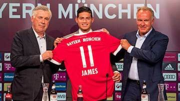 James a brillar con la 11, como el Mágico, Giggs y Rummenigge