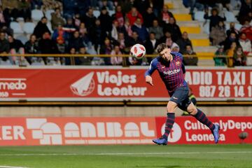 Lenglet marcó en el minuto 90 el gol de la victoria del Barcelona. 0-1.