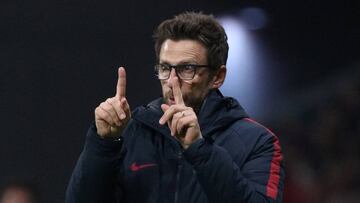 Di Francesco: "El Atleti quiso más ganar y lo ha merecido"